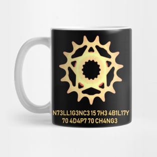 Stephen Hawking Leet Quote Mug